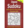 Jigsaw Sudoku Puzzle Book for Adults: 200 Hard to Very Hard Puzzles 9x9 (Volume2)