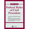 Federal Rules of Civil Procedure 2025-2026: With Study Resources
