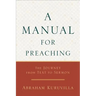 A Manual for Preaching: The Journey from Text to Sermon