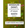 8th Grade MISSOURI MAP, 2019 MATH, Test Prep: 8th Grade MISSOURI ASSESSMENT PROGRAM TEST 2019 MATH Test Prep/Study Guide