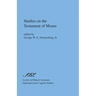 Studies on the Testament of Moses