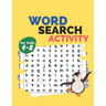 Word search activity for kids 4-8: activity work book game for kids age 4-8, easy large print word search puzzles contains animals word search, sports