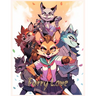 Furry Love: A coloring book for people who love Furries