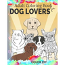 Adult coloring book for dog lovers: Beautiful dog designs