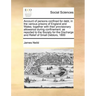 Account of Persons Confined for Debt, in the Various Prisons of England and Wales; Together with Their Provisionary Allowance During Confinement: As R