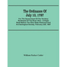 The Ordinance Of July 13, 1787: For The Government Of The Territory Northwest Of The River Ohio: A Paper Read Before The Ohio State Historical And Arc