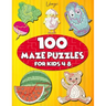 100 Maze Puzzles for Kids 4-8: Maze Activity Book for Kids. Great for Developing Problem Solving Skills, Spatial Awareness, and Critical Thinking Ski