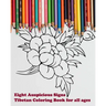 Eight Auspicious Signs Tibetan Coloring Book for all ages: Illustrations with description