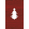 Christmas: A Red Hardcover Decorative Book for Decoration with Spine Text to Stack on Bookshelves, Decorate Coffee Tables, Christ