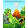Dinosaur Coloring Book for Kids Ages 4-8: Relaxing Coloring Book for Boys & Girls