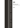 Code of Federal Regulations, Title 29 Labor/OSHA 1926 - 1999, Revised as of July 1, 2023