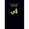 Balance Sheet Book: Log, Track, & Record Expenses & Income- With Columns For Financial Date, Description, Reference- 105 Pages-6"x9"