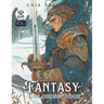 Fantasy Coloring Book: GAIA Earthland. Art activity book that perfect for adults and teens who love Fantasy! It features 40 high-quality illu
