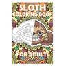 sloth coloring book for kids: 3-9 years old