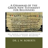 A Grammar of the Greek New Testament for Beginners