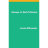 Essays on Self-Criticism
