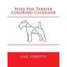 Wire Fox Terrier Coloring Calendar