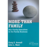 More Than Family: Non-Family Executives in the Family Business
