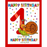 One Year Old Coloring Book Happy Birthday: Coloring Book for One Year Old