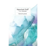 Important Stuff I Can't Remember: Password Log book