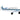 Beechcraft Bonanza Aircraft White with Blue Stripes "N42997" with Runway Section Diecast Model Airplane by Runway24