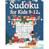 Sudoku for Kids 9-12: 200 Fun Sudoku Puzzles for Kids with Solutions - Large Print - Christmas Edition