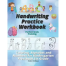 Handwriting Practice Workbook: Perfect Brain Training Coloring Alphabet and Numbers for Kindergarten Preschool 1st Grade