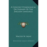 A Concise Etymological Dictionary of the English Language