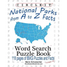 Circle It, National Parks from A to Z Facts, Word Search, Puzzle Book