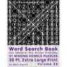 Word Search Book For Seniors: Pro Vision Friendly, 51 Missing Vowels Puzzles, 30 Pt. Extra Large Print, Vol. 22