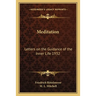 Meditation: Letters on the Guidance of the Inner Life 1932