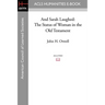 And Sarah Laughed: The Status of Woman in the Old Testament