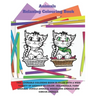 Animals - Relaxing Colouring Book - This adorable coloring book is filled with a wide variety of animals to color: Sea Animals, Farm Animals, Jungle A