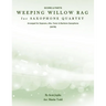 Weeping Willow Rag for Saxophone Quartet (SATB): Score & Parts