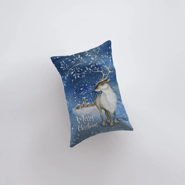 Reindeer | Throw Pillows | Christmas Pillow | Christmas Home Decor | Cute Home Decor | Christmas Throw Pillows | Decor Pillows for Couch by UniikPillows