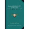 Gammer Gurton's Garland: Or The Nursery Parnassus (1810)