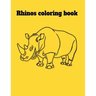 Rhinos coloring book