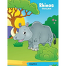 Rhinos Coloring Book 1