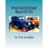Devaux Auto Interchange Manual 1931-1932