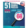51 Word Search Puzzles, Volume 8: Brain-Stimulating Puzzle Activities for Many Hours of Entertainment
