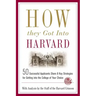 How They Got Into Harvard