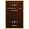 New Mansions for New Men 1938