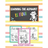 Learning the alphabet is fun!: Animal Alphabet Coloring Book for preschool (Ages 3-7)