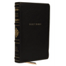 Kjv, Sovereign Collection Bible, Personal Size, Genuine Leather, Black, Thumb Indexed, Red Letter Edition, Comfort Print: Holy Bible, King James Versi