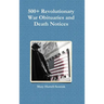 500+ Revolutionary War Obituaries and Death Notices