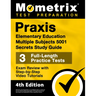 PRAXIS Elementary Education Multiple Subjects 5001 Secrets Study Guide - 3 Full-Length Practice Tests, Exam Review with Step-By-Step Video Tutorials: