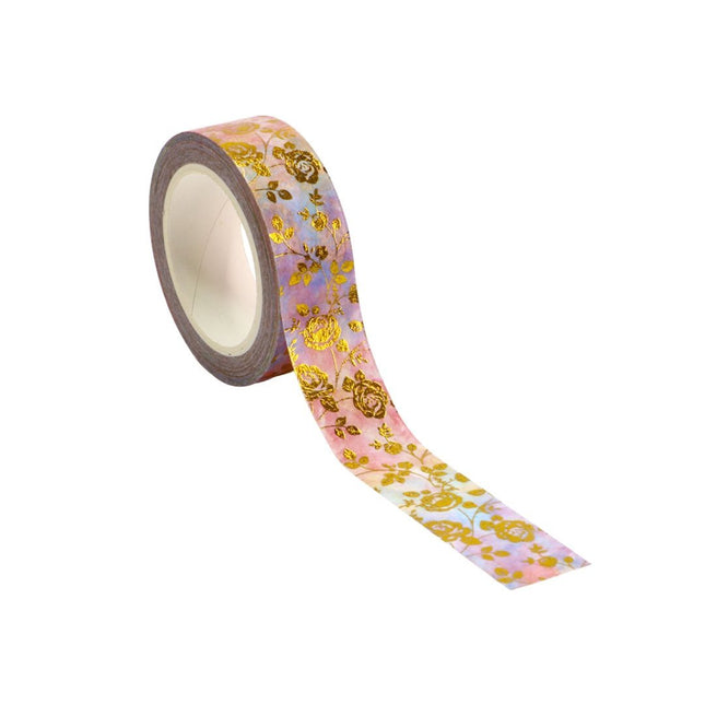 Royal Floral Washi Tape | Gift Wrapping and Craft Tape by The Bullish Store