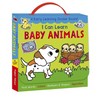 I Can Learn Baby Animals Boxed Set: 4 Early Learning Sticker Books!