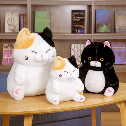 Chubby Cat Crew Plushies (3 Colors, 3 Sizes) by Subtle Asian Treats