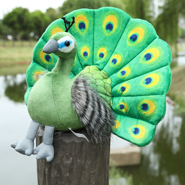 Soft Bird Peacock Plushies (3 Colors) by Subtle Asian Treats